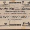 Advertentie 1909 schaatsenmaker Carl Müller Abr.Sohn, Remscheid (Duitsland)