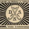 Advertentie 1911 schaatsenmaker David Sieper Söhne, Remscheid (Duitsland)