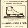 Advertentie 1901 Tube Skate schaatsenmaker The Crosby Co., Buffalo (NY, USA)