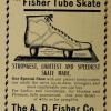 Advertentie Tube skate 1906 van The A.D. Fisher Co, Toronto (Canada)