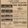 Advertentie 1937 schaatsenmaker Verö Miksa, Budapest (Hongarije)