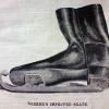 Tekening Scientific American 1863 Improved Skate schaatsenmaker G.T. Barker, Pittsfield, MA (USA)