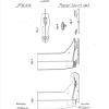 Tekening patent 1863 schaatsenmaker G.T. Barker, Pittsfield, MA (USA)