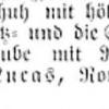 Patentnr. D.R.G.M. 95066 schaatsen schaatsenmaker J.F. Lucas, Ronsdorf (Duitsland)